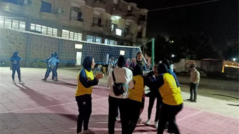 منتخب جامعة أسيوط للكرة الطائرة طالبات يفوز بالمركز الأول