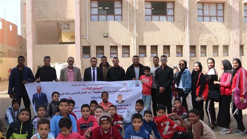 جامعة جنوب الوادى تنظم قافلة طبية شامله بقرية العسيرات مركز فرشوط