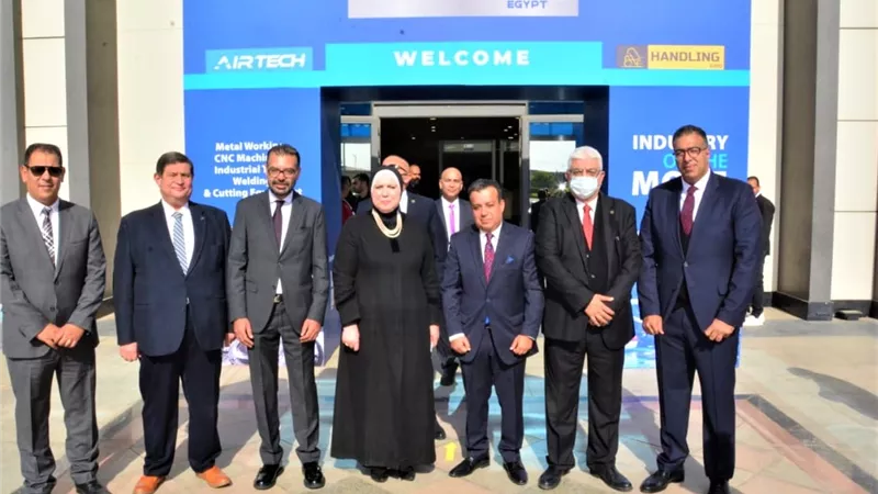 وزيرة التجارة تفتتح 4 معارض متخصصة فى مجال الصناعات الهندسية