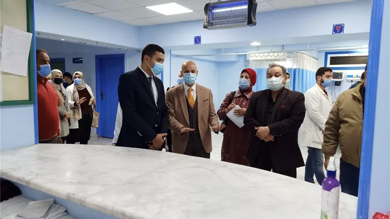 مرور مسائي مفاجئ لهيئة الرقابة الإدارية ومسعود علي مستشفيات القنايات والزقازيق