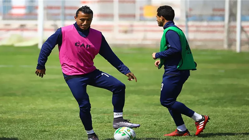 عبد الشافي ينتظم في تدريبات الزمالك الجماعية