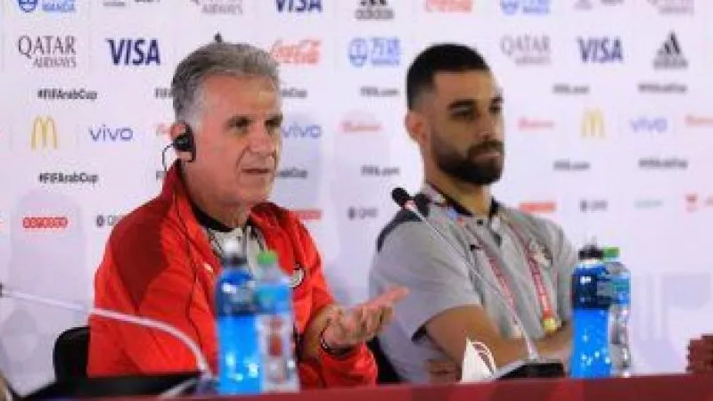 قبل مواجهة مصر والأردن بكأس العرب .. كيروش والسولية فى مؤتمر صحفى غداً
