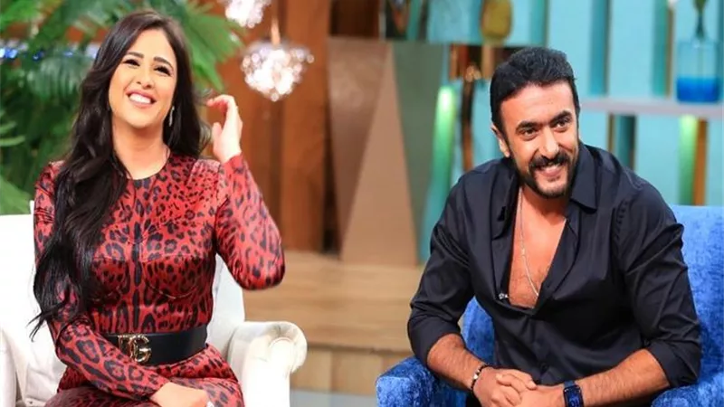 اول تعليق من احمد العوضى بعد ظهور زوجته ياسمين عبد العزيز على الهواء