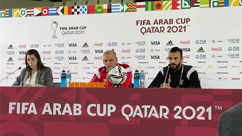 عدنان حمد : حققنا هدف التأهل لربع نهائى كأس العرب .. ومواجهة الفراعنة صعبة