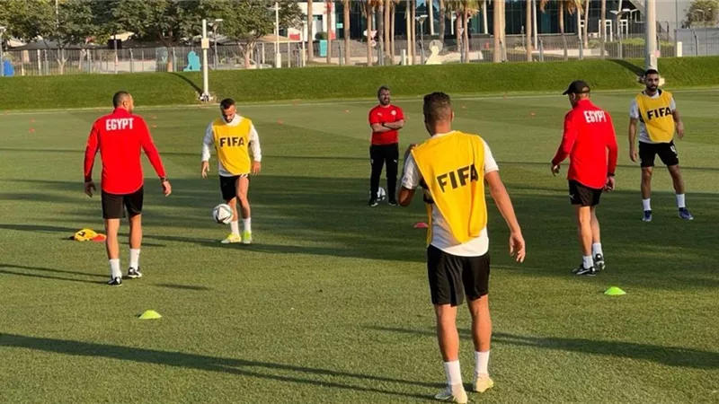 بالفيديو.. افشه يشارك في المران وجاهز لمواجهة الاردن