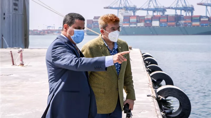 ٢٢ سفينة و ٣٧١٧ شاحنة على أرصفة ميناء دمياط