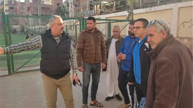 وكيل وزارة الشباب والرياضة بالقليوبية يتفقد مركز التخاطب بالعمار تمهيدا لافتتاحه