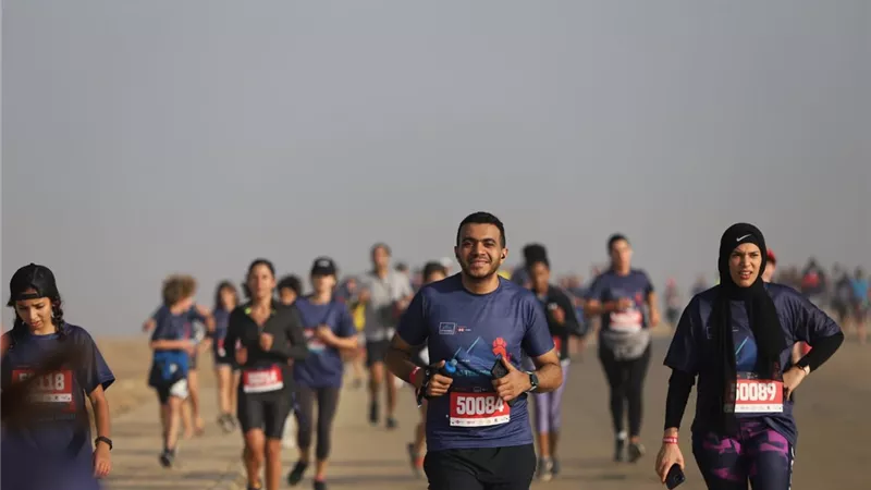 المشاركون بنصف ماراثون الأهرامات يشيدون بالتنظيم الرائع.. ويؤكدون انتظارهم بالمشاركة كل عام