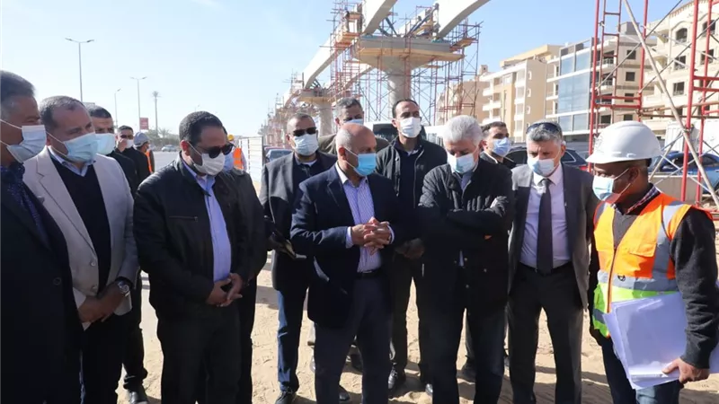 وزير النقل يتابع معدلات تنفيذ مشروع مونوريل العاصمة الإدارية الجديدة