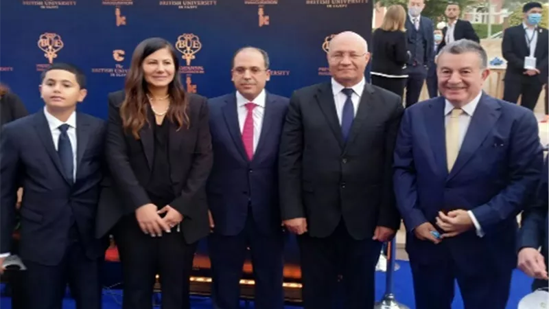 سوسه يشارك فى حفل تنصيب رئيس الجامعة البريطانية