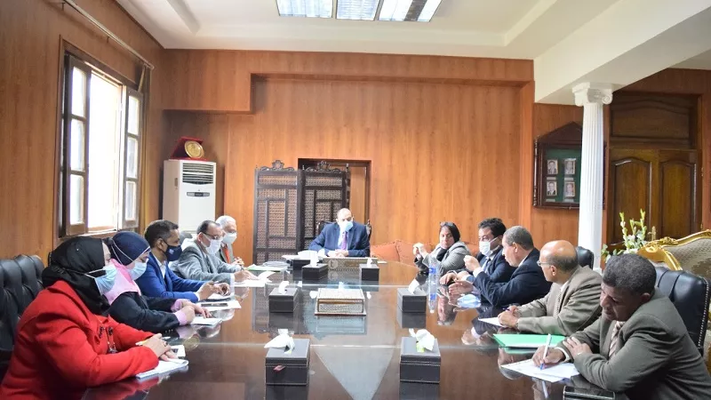 تدريب 1034 من أعضاء هيئة التدريس والعاملين والطلاب بجامعة بنى سويف