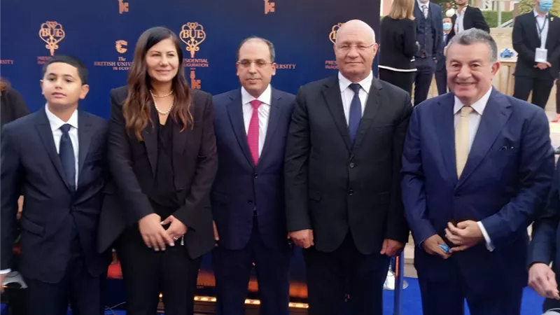 رئيس جامعة بنها يشارك فى حفل تنصيب رئيس الجامعة البريطانية