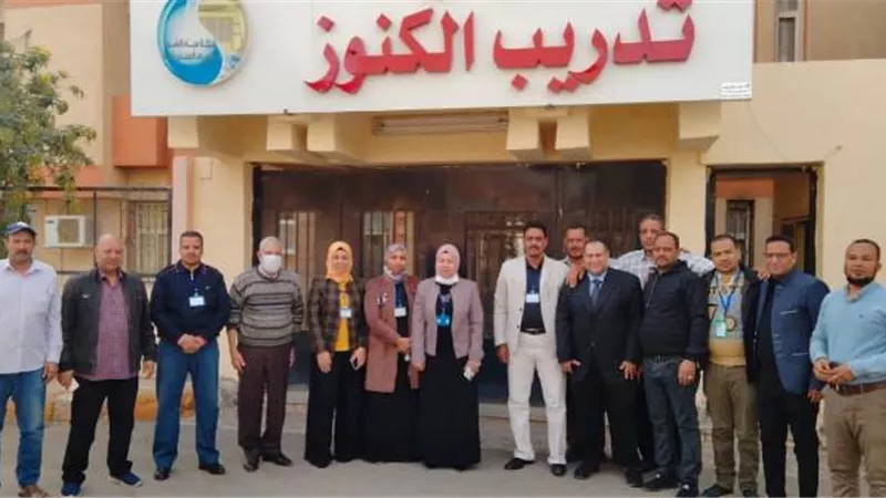 تجديد شهادة الأيزو لمركز تدريب الكنوز بمياه قنا للعام التاسع على التوالى