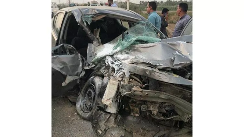 النيابة العامة تباشر التحقيقات في وفاة أربعة فى حادث تصادم بالشيخ زايد