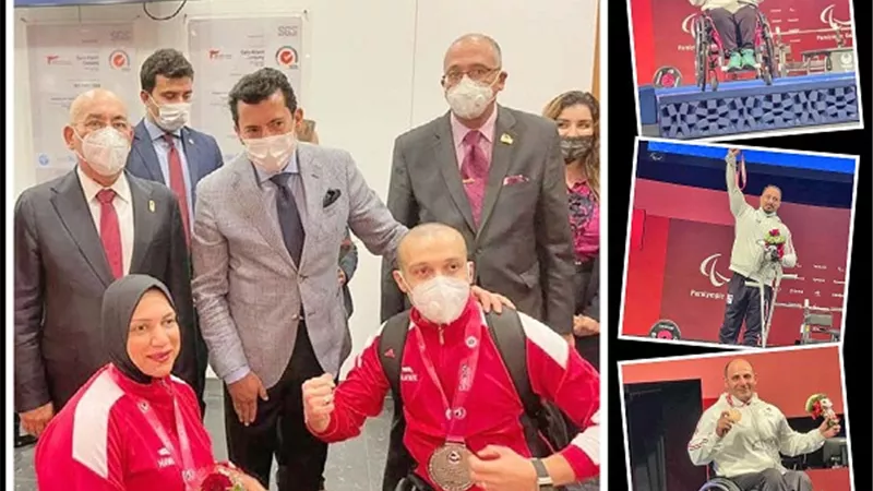 وزير الشباب والرياضة: نهتم برعاية ومساندة أبطالنا من ذوي الهمم