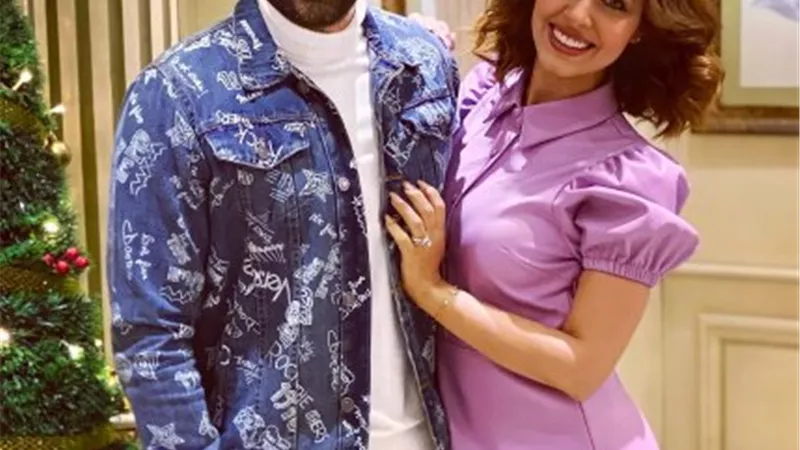 سامر أبو طالب ورنا سماحه يرزقان بمولدهما الأول