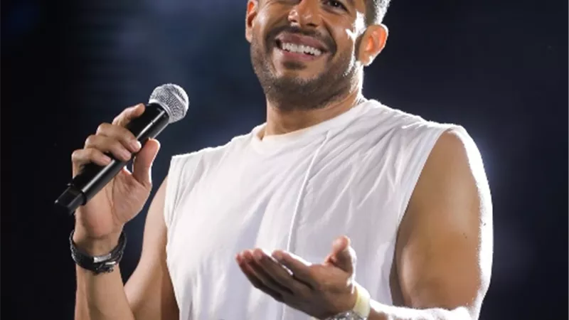 حماقى يستعد لحفل الرياض بأغانى ألبوم 