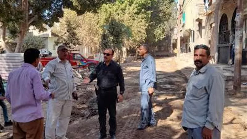 محافظ أسيوط: تسوية وتمهيد العديد من شوارع جرف سرحان بمركز ديروط