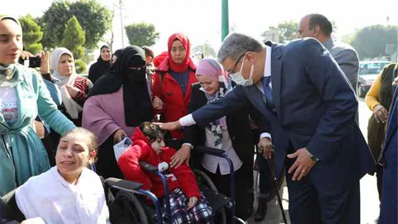 محافظ المنيا: تسخير كافة الخدمات لذوى الاحتياجات الخاصة