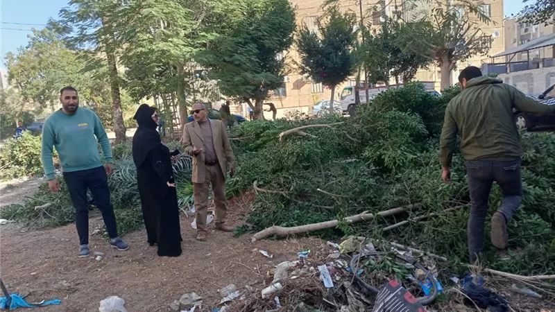 خطة لتطوير وتجميل الخرابات بحى ثالث الأسماعيليه