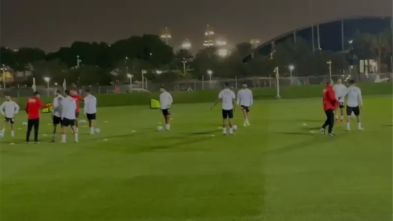 كأس العرب.. مشاركة حجازي واكرم توفيق فى تدريب المنتخب.. فيديو