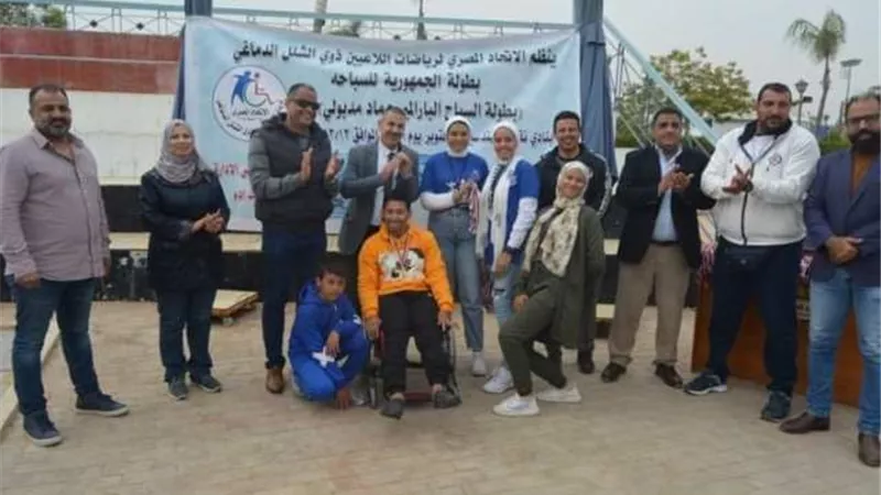 يوسف جلال من أصحاب الهمم وابن جنوب سيناء يحصد الذهبية والفضية علي الجمهورية سباحة 50 متر حرة و50 متر صدر