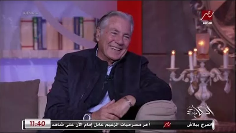 عمرو اديب يحسد مصطفى فهمى على جماله.. والفنان يرد