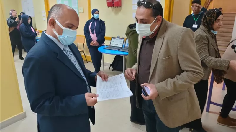افتتاح المعرض الأول لمدرسة المتفوقين ببنى سويف