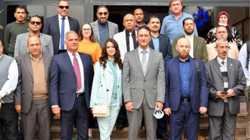 وفد الغرف التجارية الأوكرانية يستعرض الفرص الإستثمارية بالإسماعيلية..صور