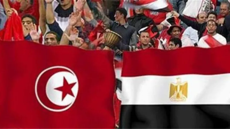موعد مباراة مصر وتونس فى كأس العرب والقنوات الناقلة