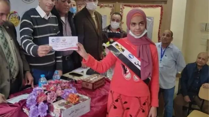 مدرسة مساعدة الابتدائية تفوز بالمركز الـ1 فى اليوم الـ8 لأوائل الطلبة فى البدارى.. بالصور