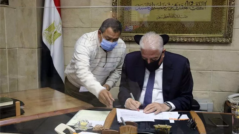 فودة يصدق علي قرارات تصالح علي مخالفات البناء لأهالي مدينة أبورديس