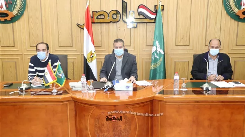 محافظ المنوفية لرؤساء الوحدات المحلية 