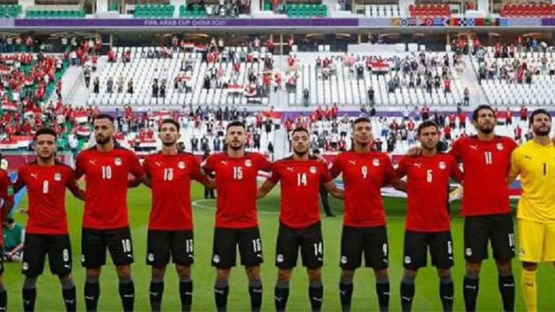 منتخب مصر يصل ملعب المباراة لمواجهة تونس فى كأس العرب.. فيديو