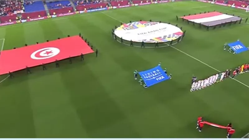 الشوط الأول .. مشاهدة مباراة مصر وتونس فى نصف نهائى كأس العرب 2021