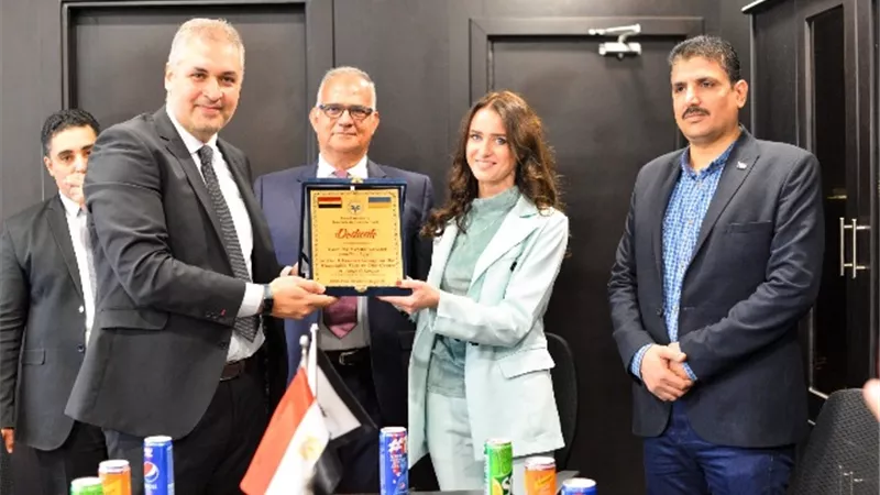 بحث فرص الاستثمار وتشجيع المشاريع الاقتصادية مع اوكرانيا