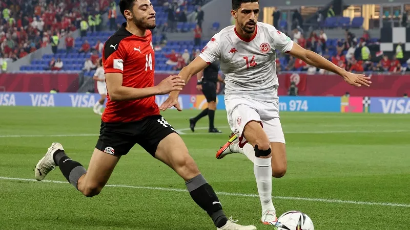 التعادل السلبى عنوان الشوط الأول لمباراة مصر وتونس بكأس العرب