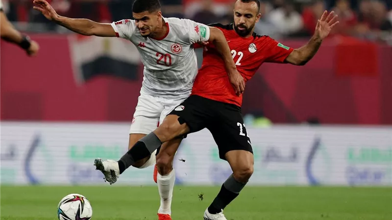 الشوط الاول بالأرقام .. سيطرة منتخب تونس أمام مصر