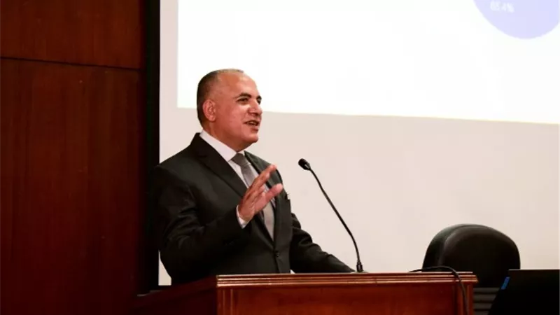 وزير الرى يشارك في ورشة عمل دراسة إستدامة إستخدام المياه الجوفية الغير متجددة