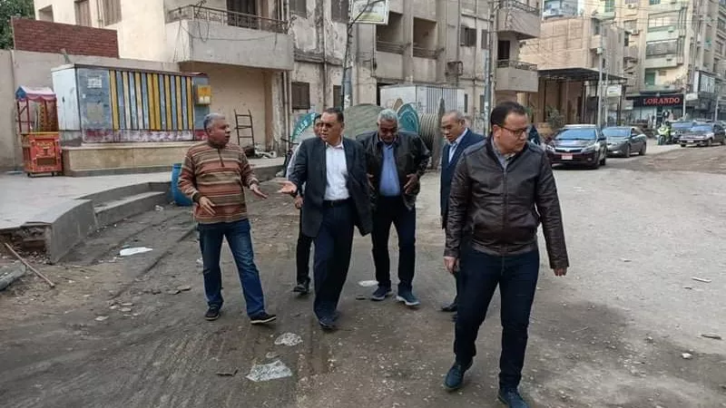 محافظ الشرقية يُتابع أعمال التطوير الجارية بشارع طلبة عويضة