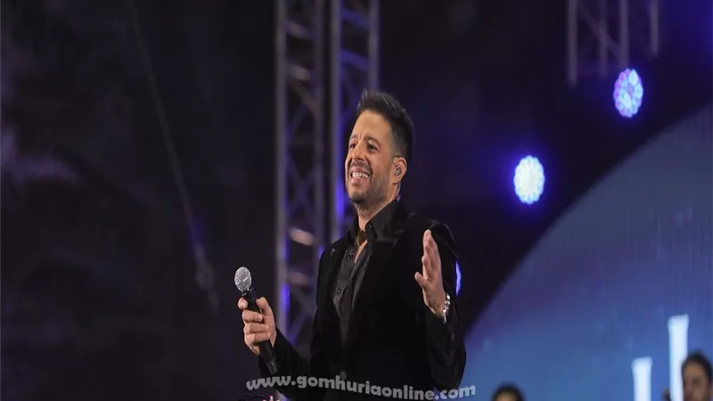 حماقي يواصل تألقه وتفرده في إفتتاحات المهرجانات الدولية ويشعل مهرجان دبي للتسوق