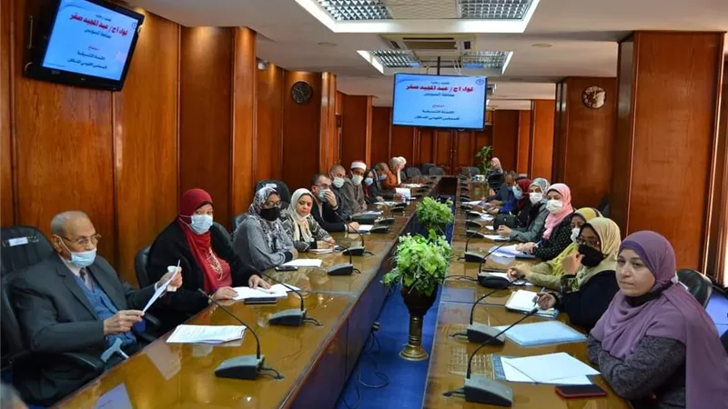السعداوي يترأس الاجتماع التنسيقي للمجلس القومي للسكان بالسويس