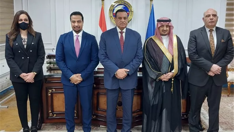 القنصل العام للمملكة العربية السعودية يزور محافظة البحيرة