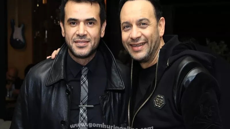 ماجد المصري وساموزين وإيهاب توفيق في حفل افتتاح مطعم مصطفى قمر الجديد.. صور