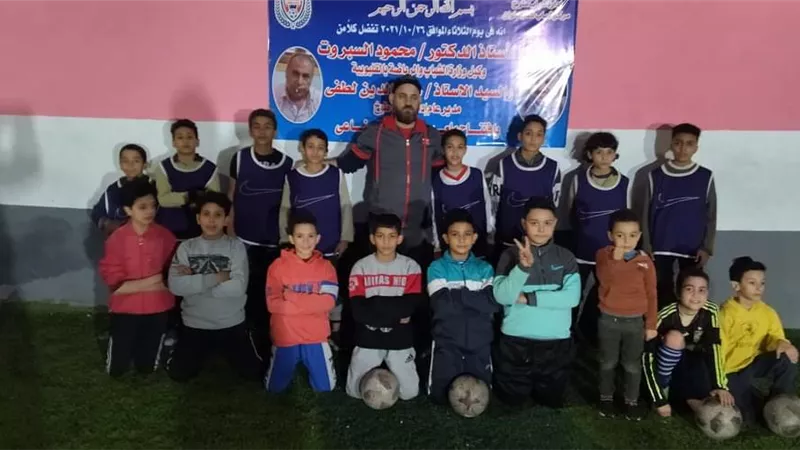 اكاديمية كرة القدم بمركز شباب كفر علوان فى طوخ
