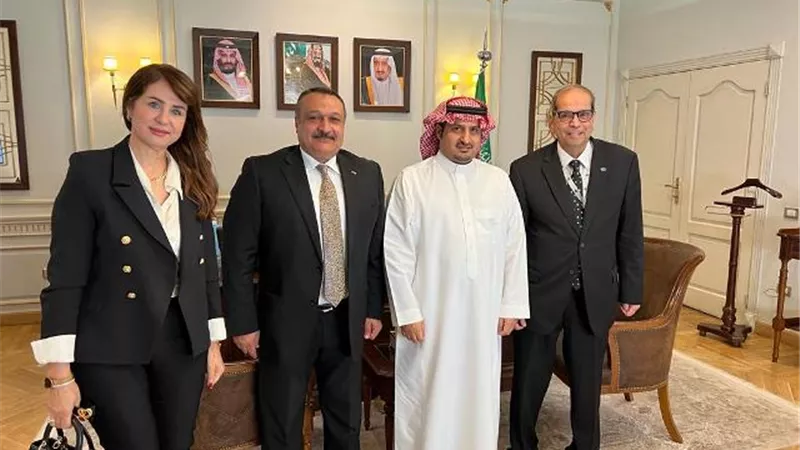 القنصلية السعودية تسقبل جمعية رجال الاعمال بالإسكندرية