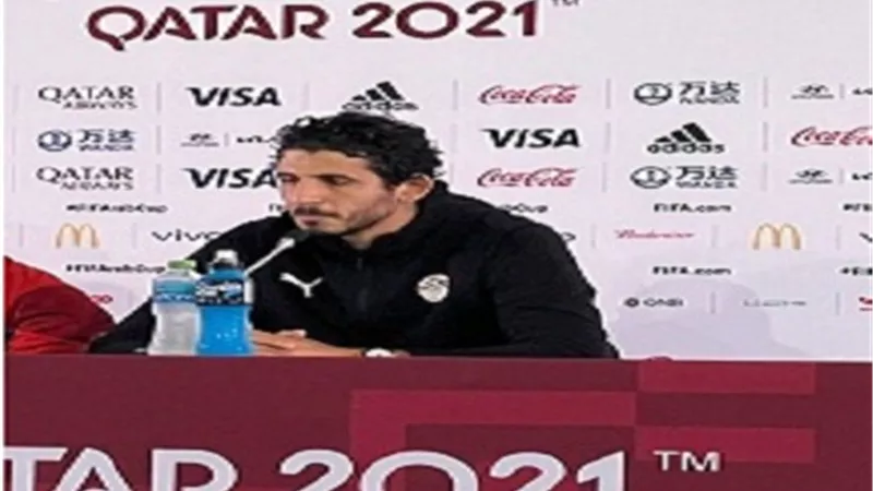 كأس العرب.. حجازى: لاعبو مصر تعاهدوا على الفوز امام قطر