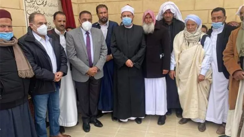 افتتاح مسجد ذو القبلتين شرق مطروح..صور