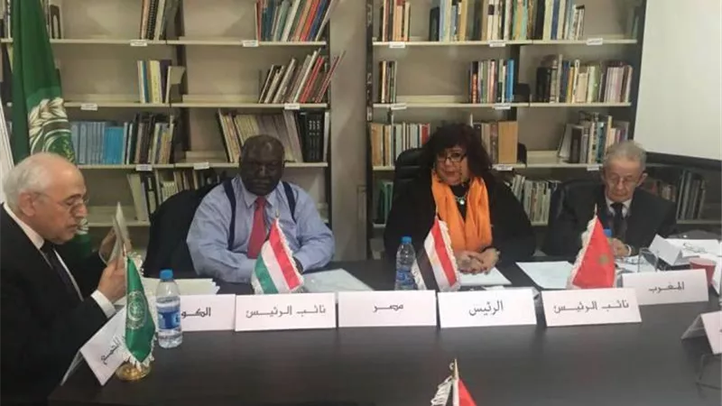وزيرة الثقافة تتراس المؤتمر السادس والعشرين للمجمع العربي للموسيقى عبر تقنية الاتصال المرئى