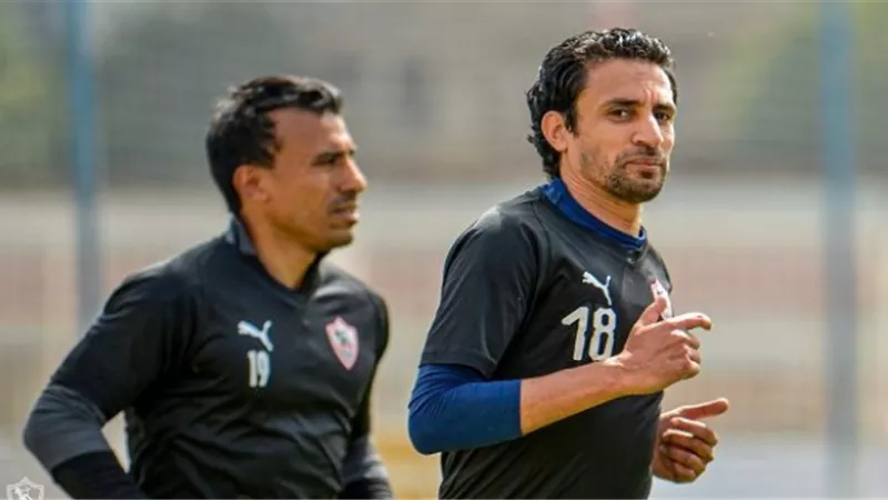 تدريبات بدنية لعبد الشافي في صالة الجيمانزيوم